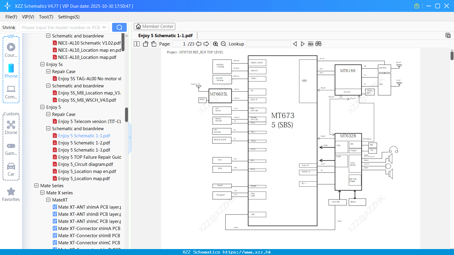 Huawei Enjoy 5 Schematic 1-1